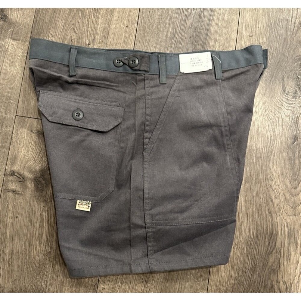 VTG Cabela’s 70s/80s Shorts Mens Size 34 Gray  Button Waist  42 Talon Zipper